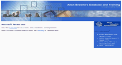 Desktop Screenshot of allenbrowne.com
